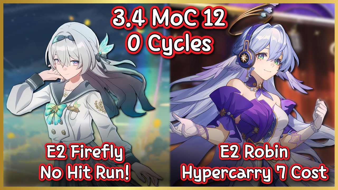 Robin Hypercarry is back!! NEW 3.4 MoC 12 : Robin 7 Cost & E2 Firefly No Hit Run 0 Cycles Showcase!
