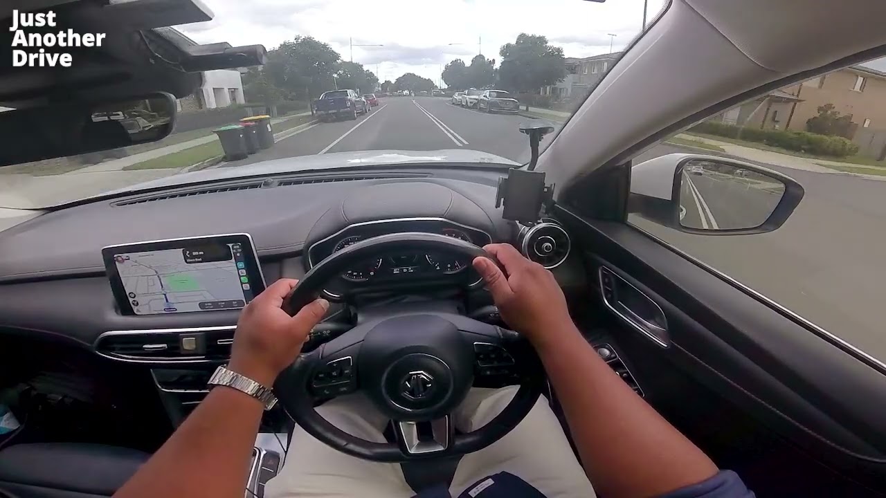 Drive in MG HS Vibe POV  | Engine Sound | Just Another Drive