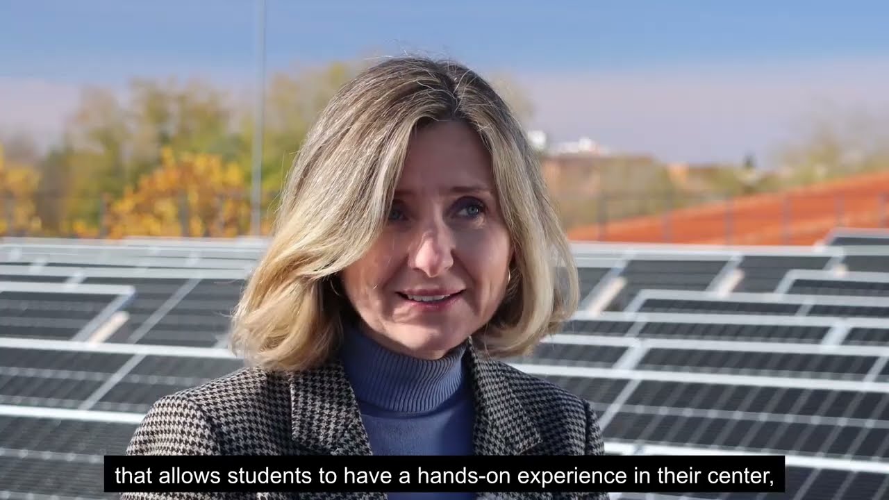 Manzanares Donation Self-Consumption installation IES Azuer - eng