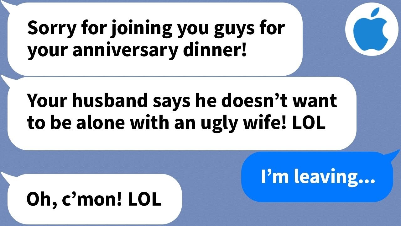 【Apple】My husband invited his ex-girlfriend to our anniversary dinner, so I left immediately, but...