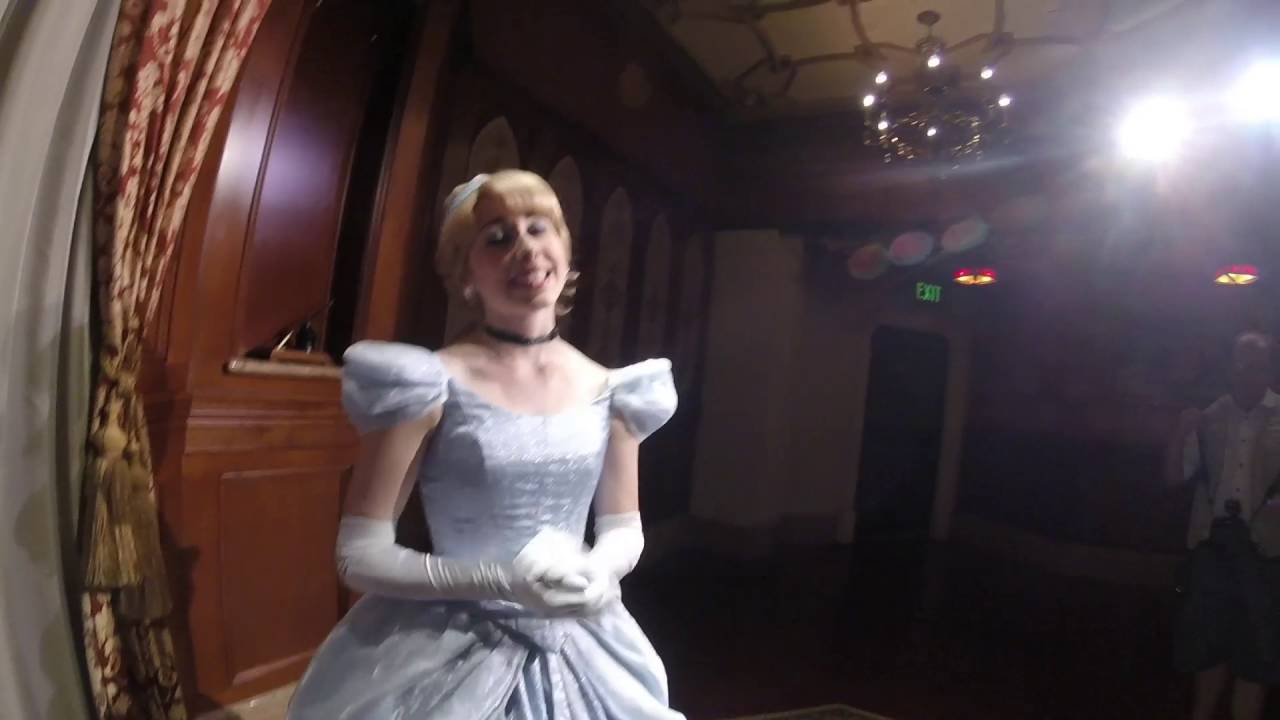 Meeting Anna and Elsa, Cinderella and Rapunzel, and Merida