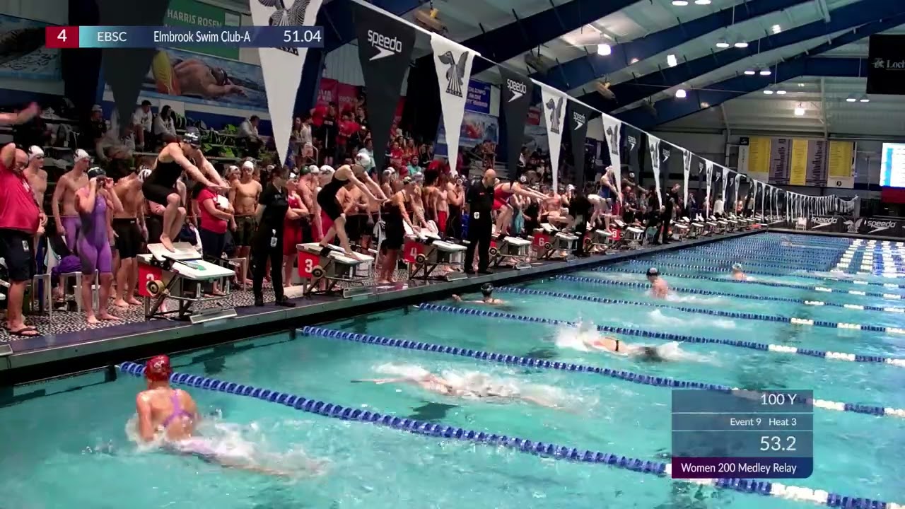 Women's 200 Medley Relay A Final | NCSA Spring Champs 2023
