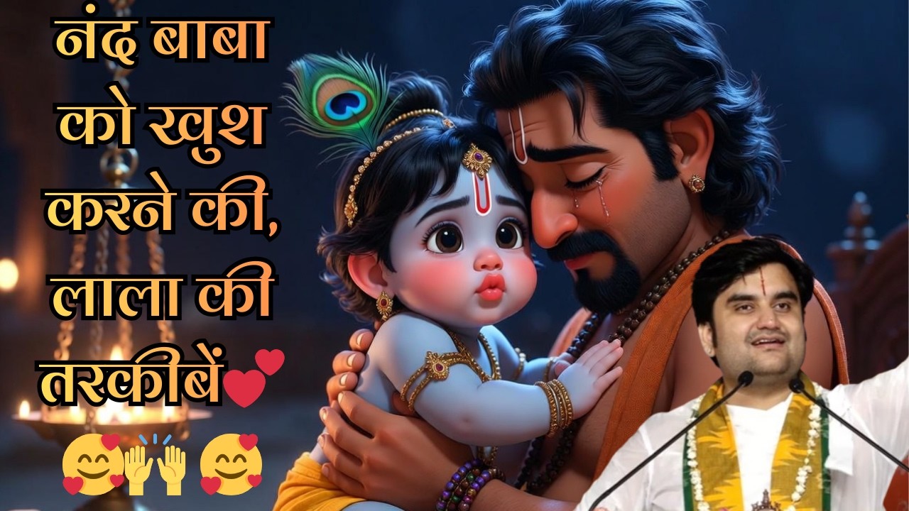 💕 नंद बाबा मैय्या बनना चावे 🥰🥰