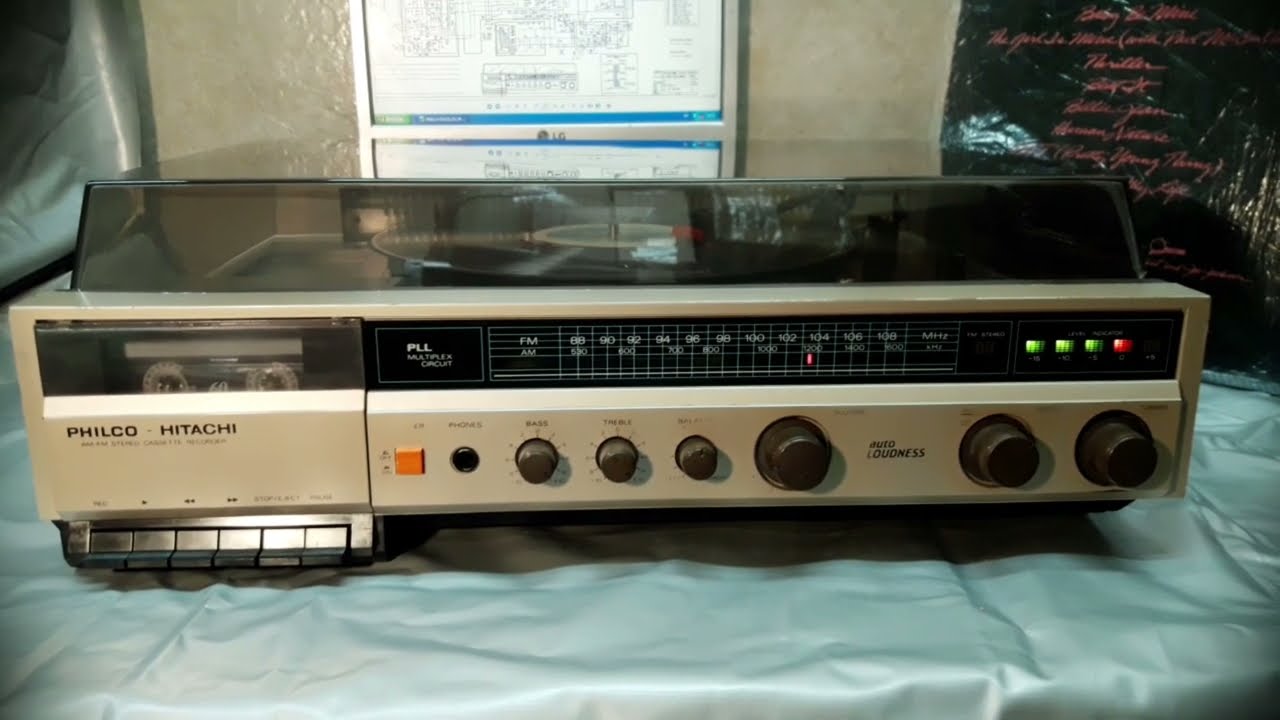 Som 3x1 philco Hitachi/(VENDIDO)