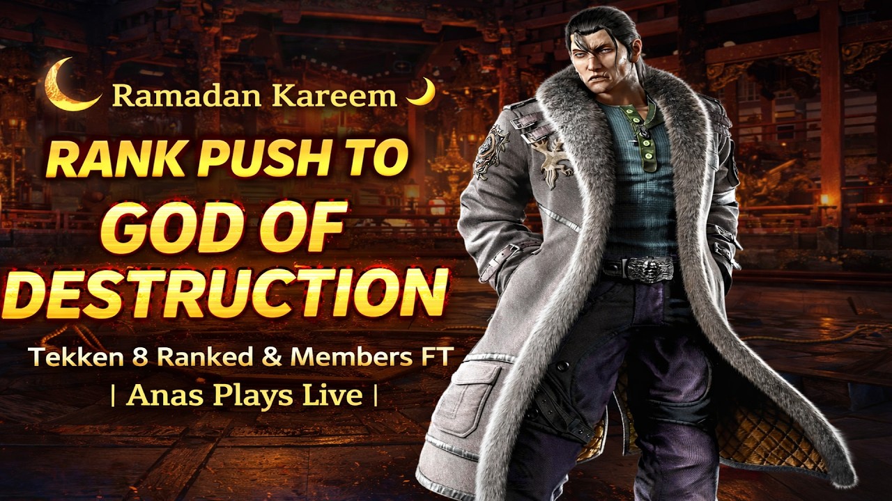 Tekken 8 Live Ranked Grind | Securing Tekken God Of Destruction