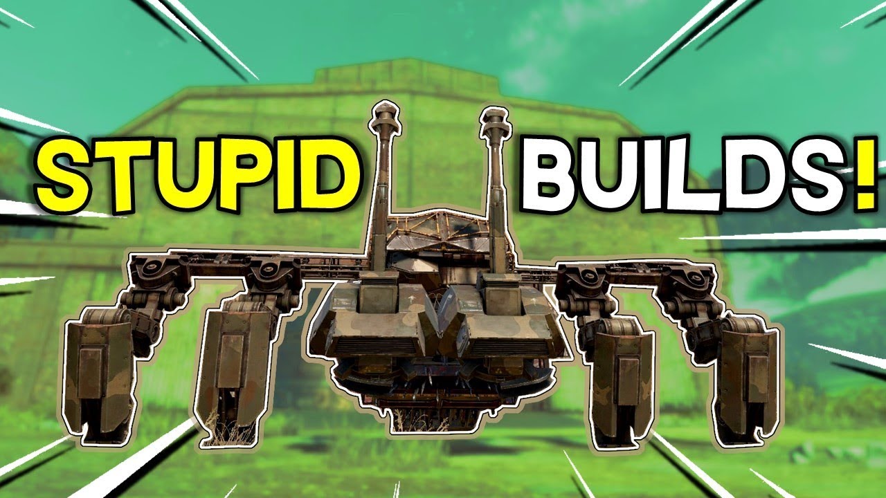 Stupid Builds -- 3 Crazy Exhibition builds -- Crossout