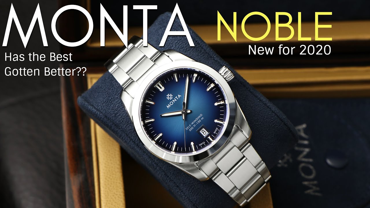 Introducing the MONTA NOBLE New for 2020 - Best Microbrand Gets Better? 150m Swiss Automatic