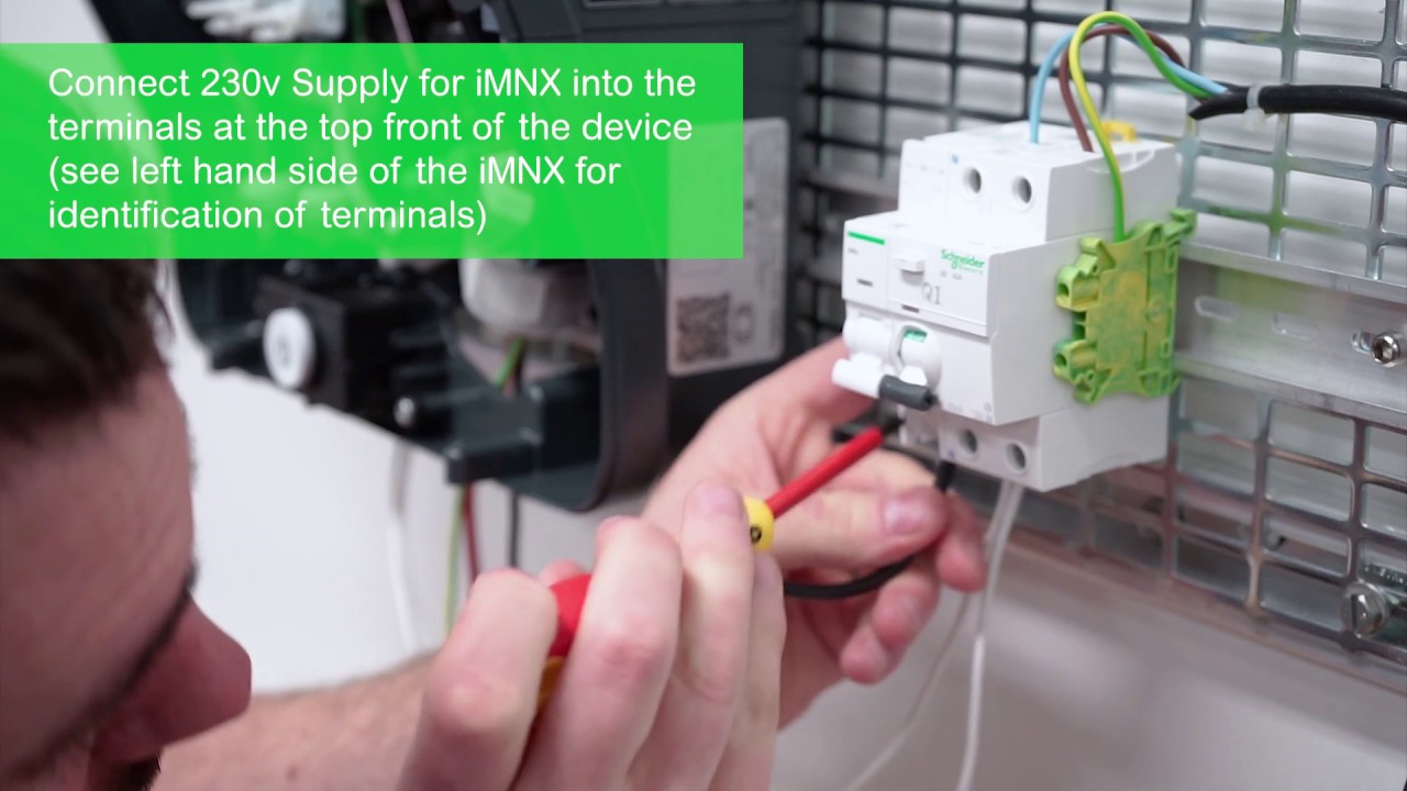 Learn how to install a Schneider Electric EVLink Smart Wallbox- a tutorial for Electricians