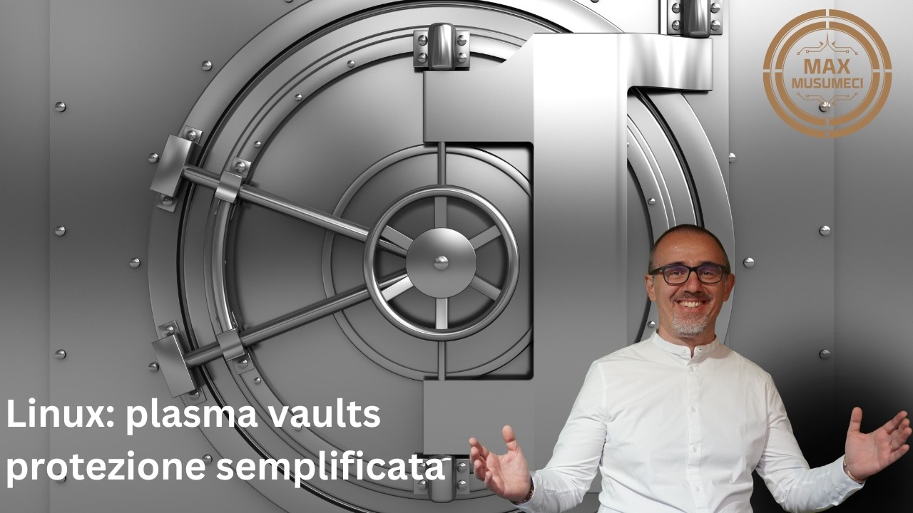 Protezione semplice dei dati: Linux plasma Vaults