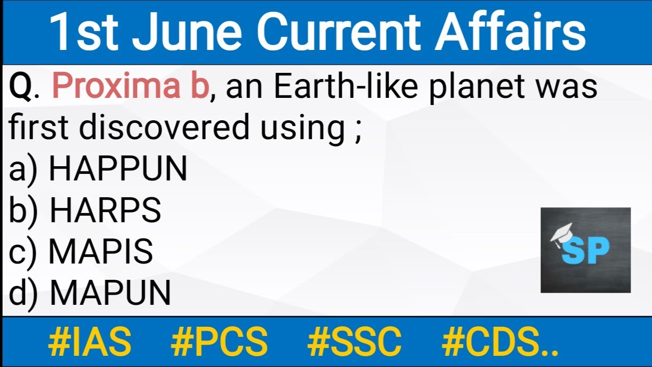 1 June 2020 Current Affairs in English | Daily Current Affairs in English | GKToday | The Hindu