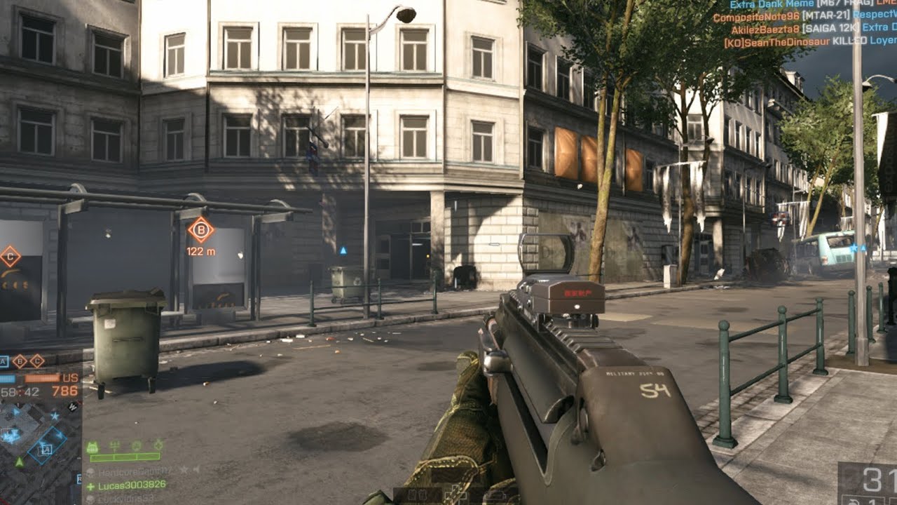 Battlefield 4: Conquest Gameplay (No Commentary)