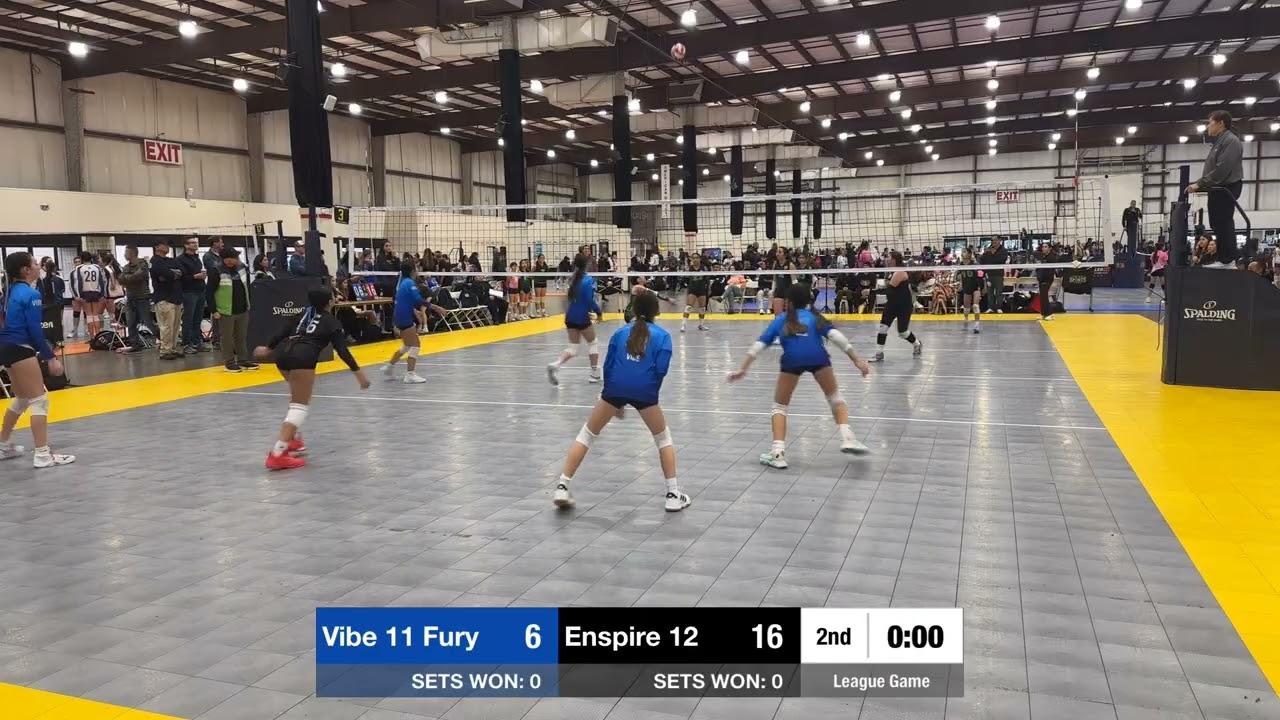 Vibe 11 Fury vs Enspire 12 / Set 2