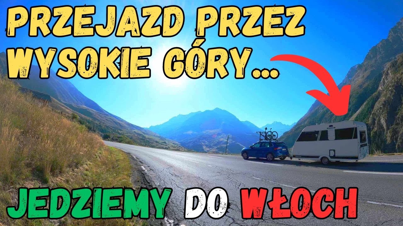 100km przez Alpy z przyczepą Niewiadów N-Cross na haku!