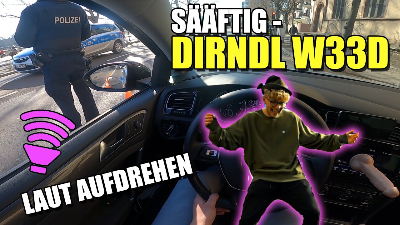 SÄÄFTIG - Dirndl W33d im Auto VOLL AUFDREHEN! | Chabo