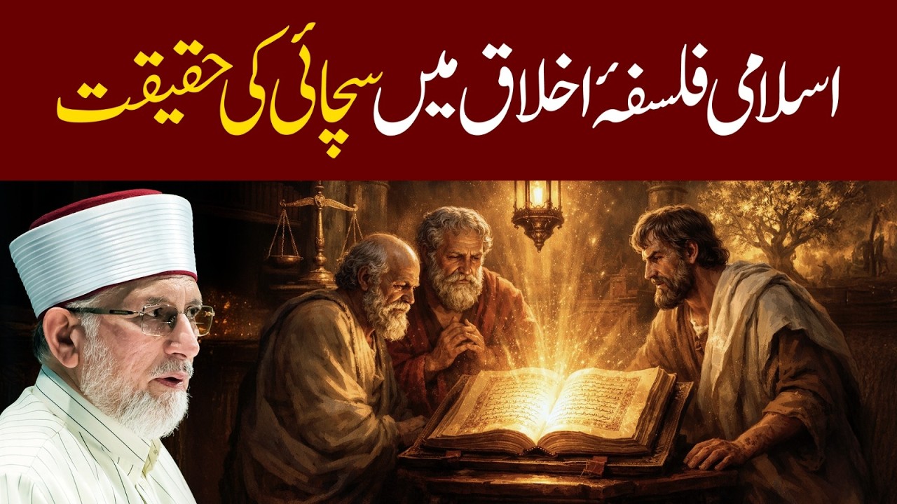 Islami Falsafa e Akhlaq Mein Sachai Ki Haqeeqat Kya Hai? | Dr Tahir-ul-Qadri