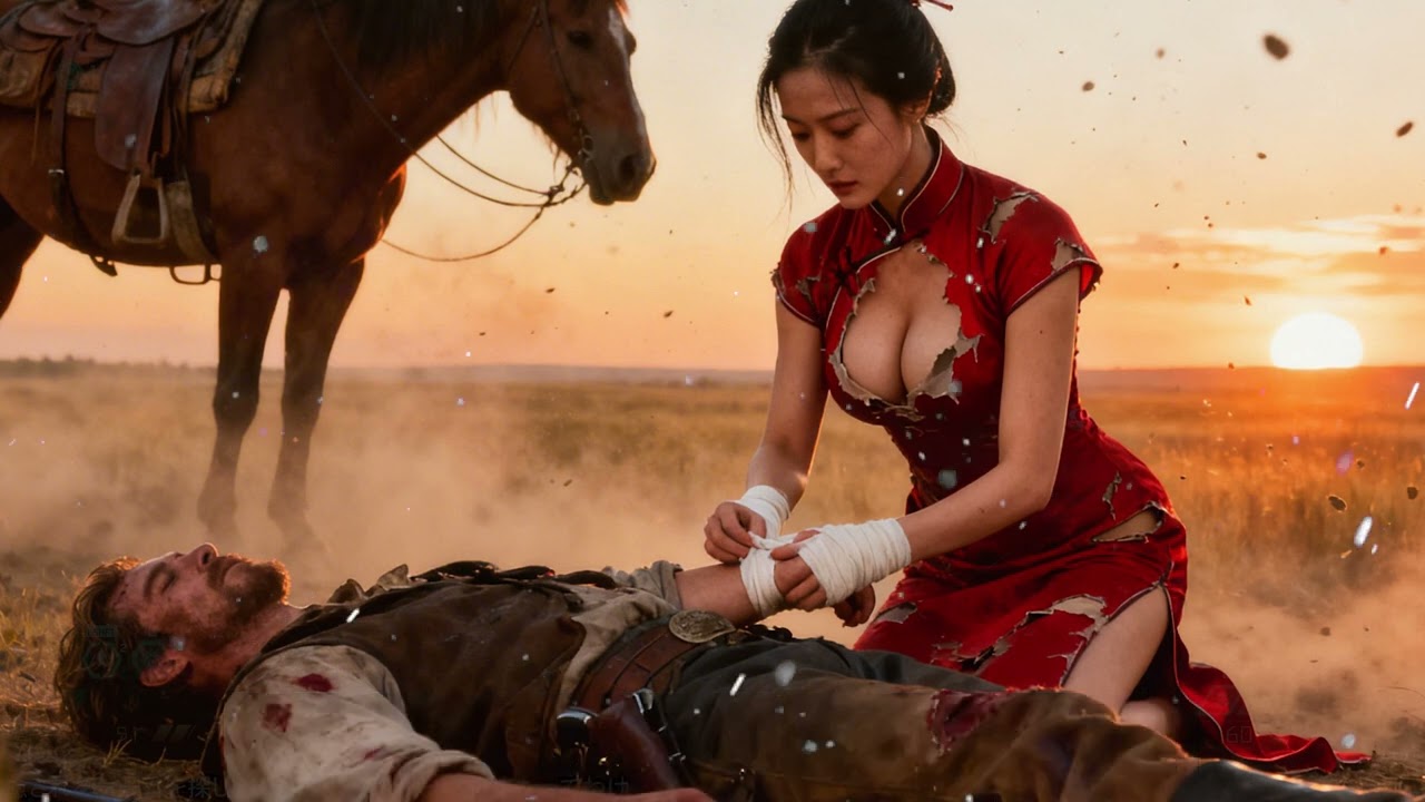 Poor Chinese Woman Saves a Wounded Man | Not Knowing He Is a Millionaire Rancher