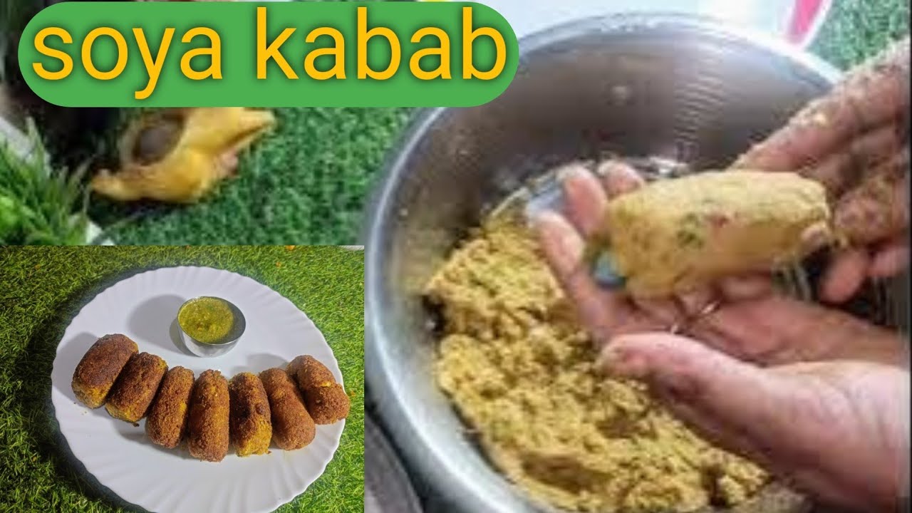 Soya Kabab Roll Recipe | Street Style Soya Kabab Roll | सोया कबाब रोल रेसिपी | Easy & Healthy