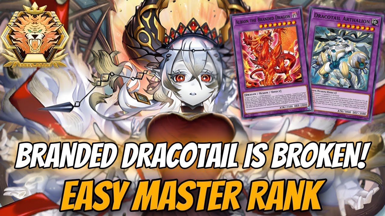 Branded Despia Deck with Dracotail Hits Master Rank 🔥 | Top Tier Deck in Yu-Gi-Oh! Master Duel 2025