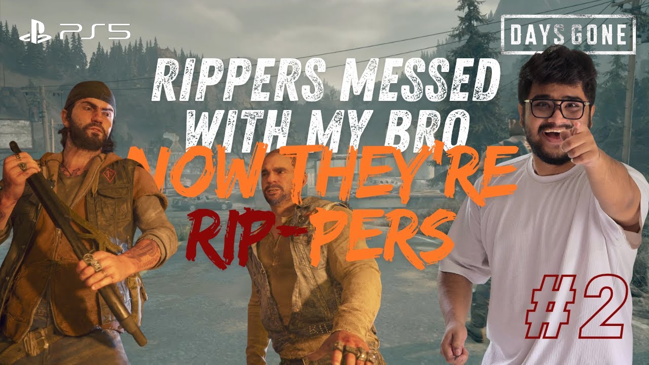 Days Gone PS5 Gameplay Ep.2 – RIPPERS BURNED BOOZER?! | Heart-Pounding Rescue & Fuel Pump Chaos!🔥