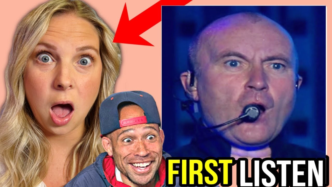 Wife’s FIRST time HEARING Phil Collins - In The Air Tonight (Live)