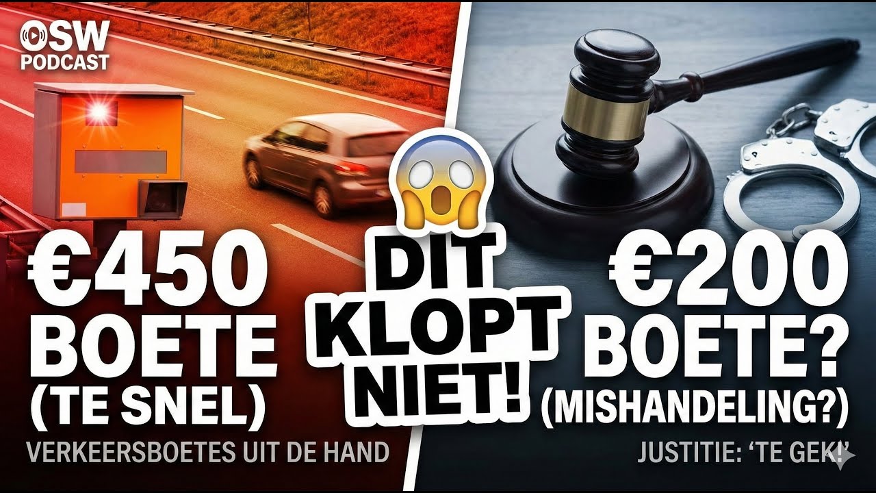 TE HOGE BOETES: Waarom Justitie ze ZELF te Gek Vindt?!