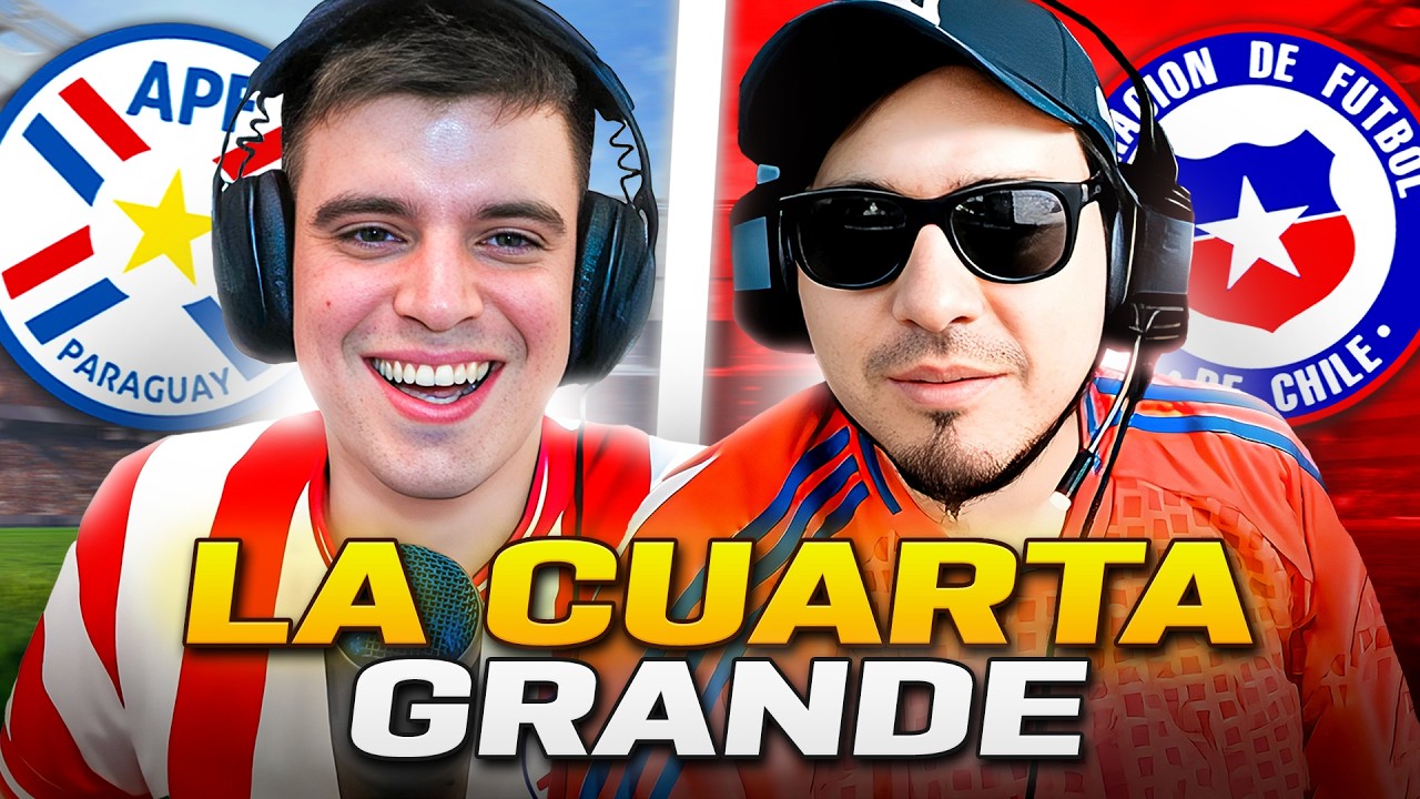 DEBATE ÉPICO 🇨🇱🇵🇾 ¿QUIEN ES MAS GRANDE? ¿PARAGUAY O CHILE? LA CUARTA DE AMÉRICA ES...