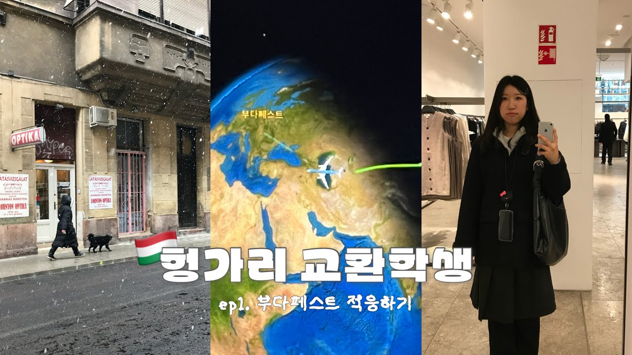 헝가리 교환학생 🇭🇺 Ep1 부다페스트 적응기