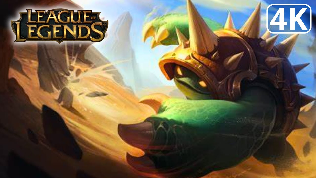 League of Legends ITA - Rammus Jungle - Gameplay [4K 60FPS PC ULTRA]