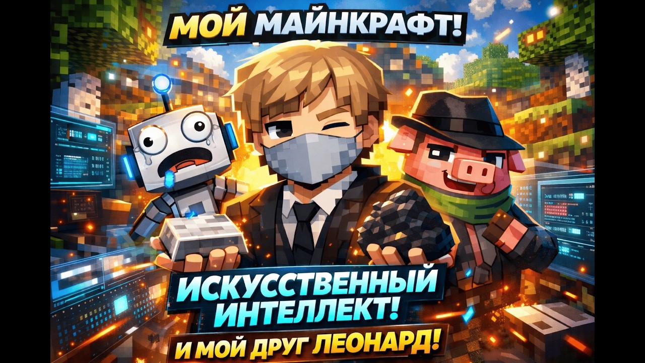 НЕЙРОСЕТЬ ПОМОГАЕТ МНЕ ИГРАТЬ В МАЙНКРАФТЕ
