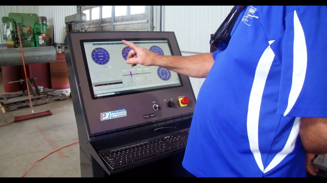 Auger Dynamic Balancing Machine (Extended)