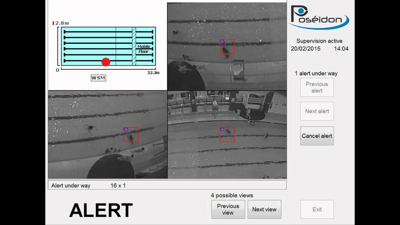 Poseidon drowning detection  England UK February 2015