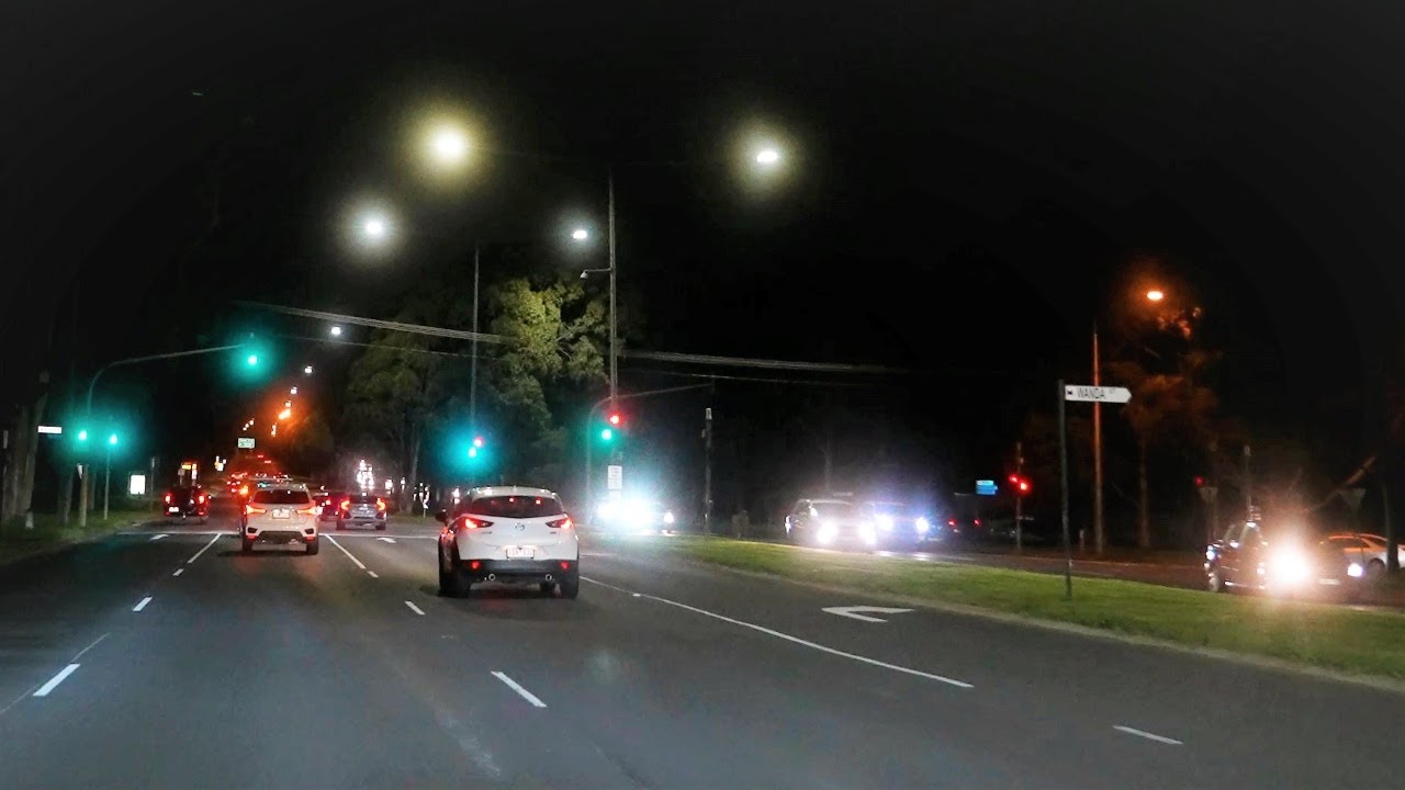 Melbourne. Relaxing Night Drive .Relieve stress/ sleep.【4K】