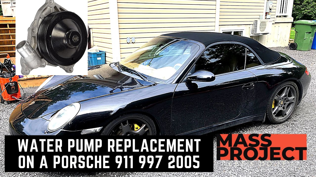 Porsche 911 997 2005 Coolant Water Pump Replacement, How to