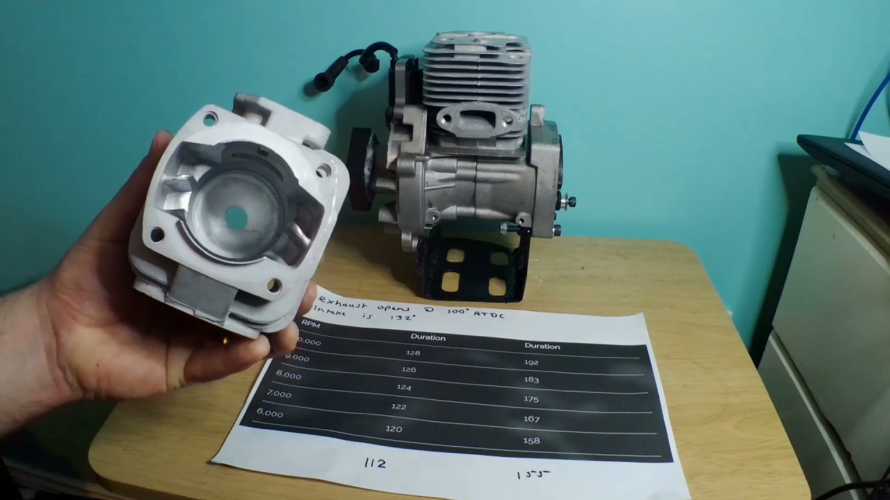 2 Stroke Porting 63cc