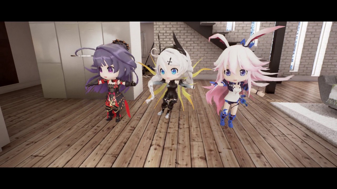 MMD UE4 崩坏3 貓耳開關Cat ear switch