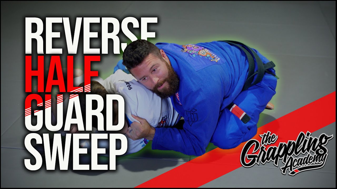 Reverse Half Guard Sweep! An AWESOME Sweep!!!!