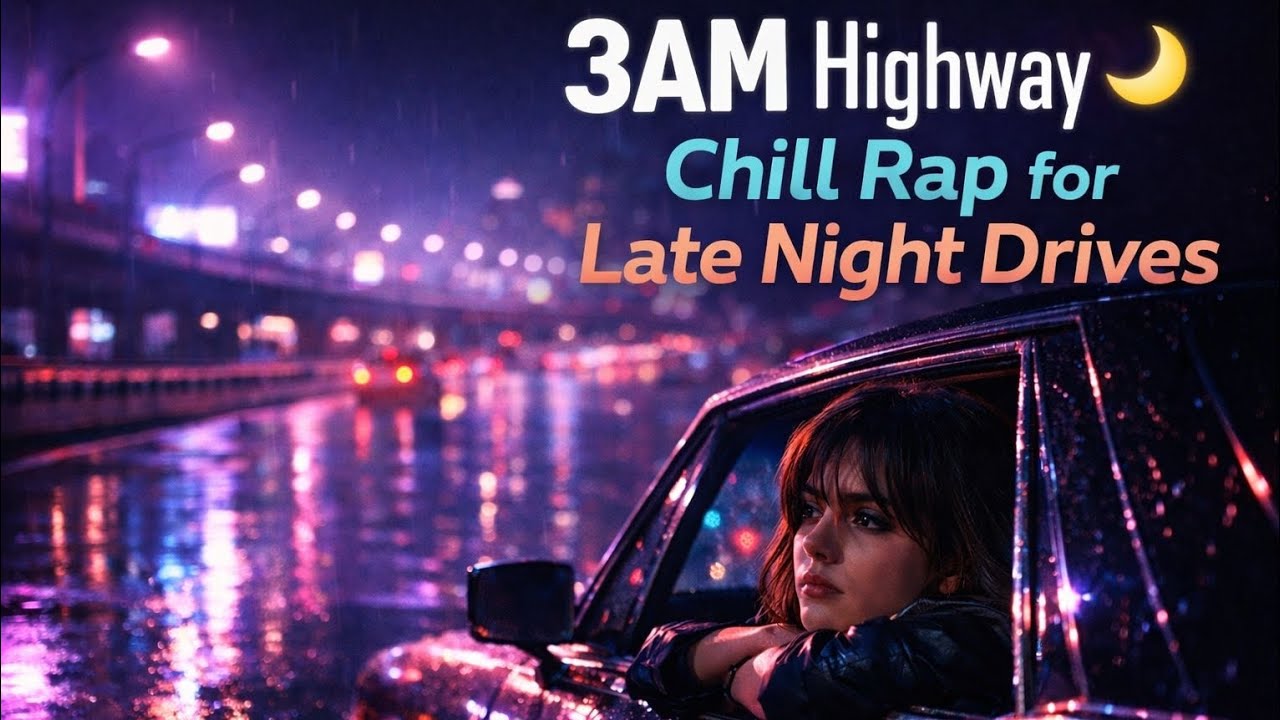 3AM Highway 🌙 Chill Rap for Late Night Drives (Empty Roads & Deep Thoughts)