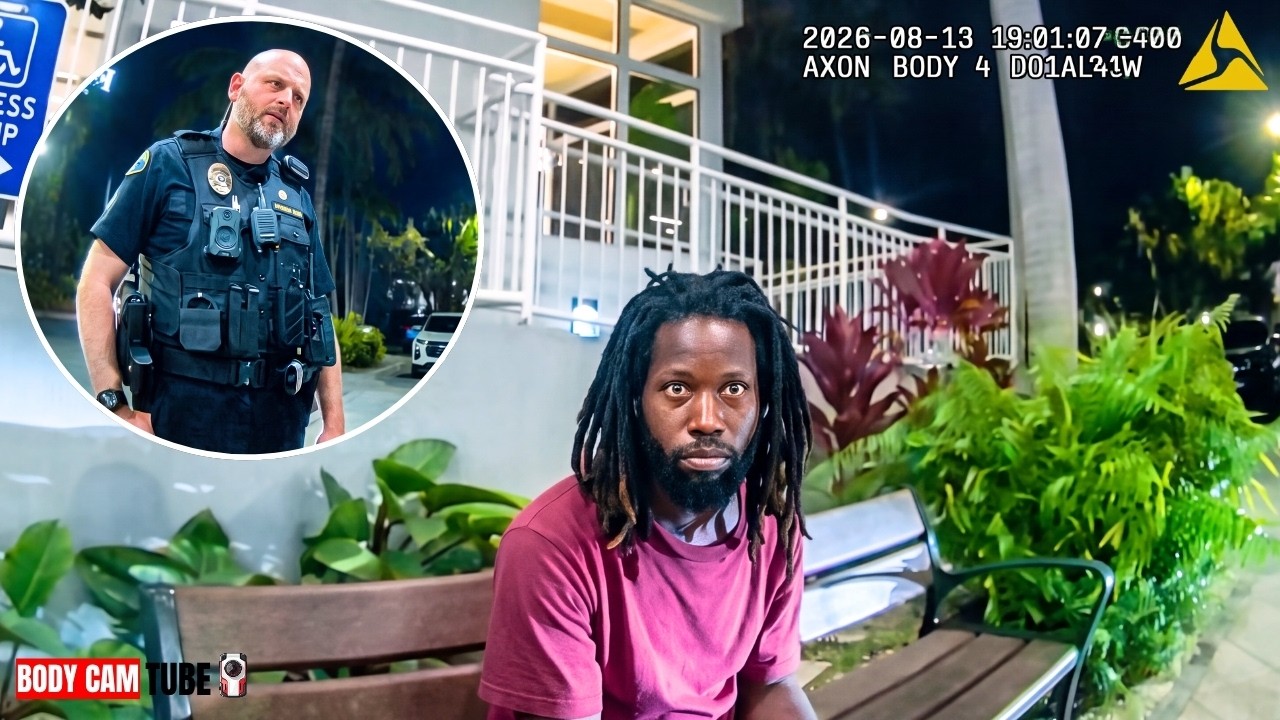 No-Nonsense Cop Surprises Thief After He Steals from a Hotel