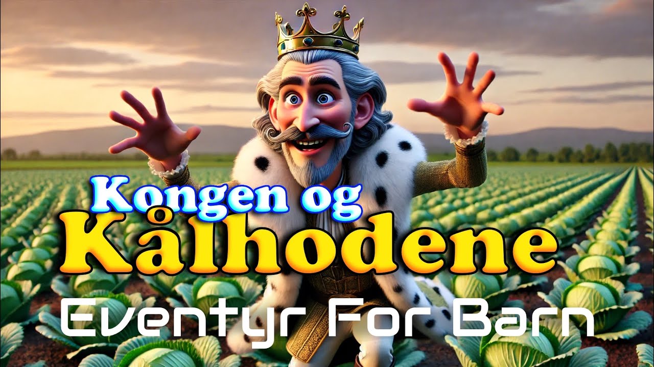 Kongen og Kålhodene 🤴🐐🥬 | Eventyr For Barn Med bilder | Barneforlaget