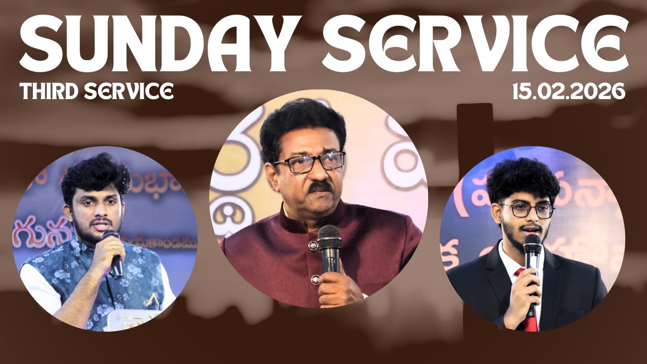 Sunday Third Service | 16-02-2025 | Rev.Dr.M.Mari Dass | Prayer Warriors Church | Ramnagar #live