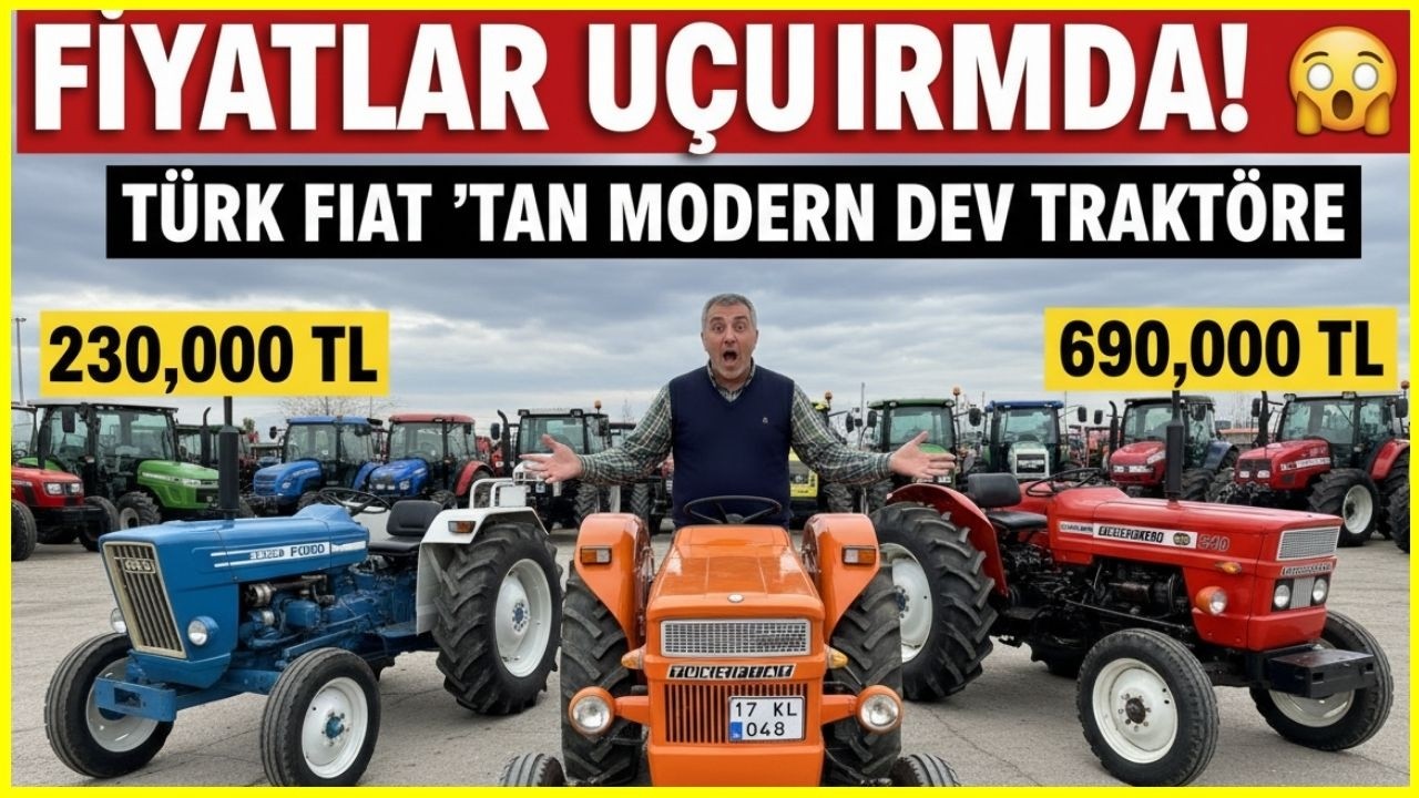 325 Bin TL’ye Steyr, 230 Bin’e Ford! Traktör Piyasasında Şaşırtan Rakamlar! 2. El Traktör Fiyatları