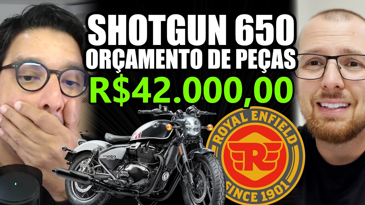 ROYAL ENFIELD SHOTGUN ORÇAMENTO DE PEÇAS R$42.000,00