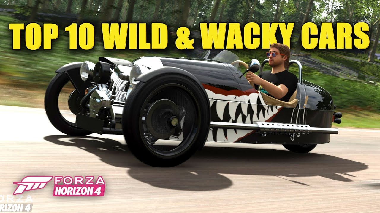 Forza Horizon 4 - Top 10 Wild and Wacky Cars! Most Fun Cars to Drive!