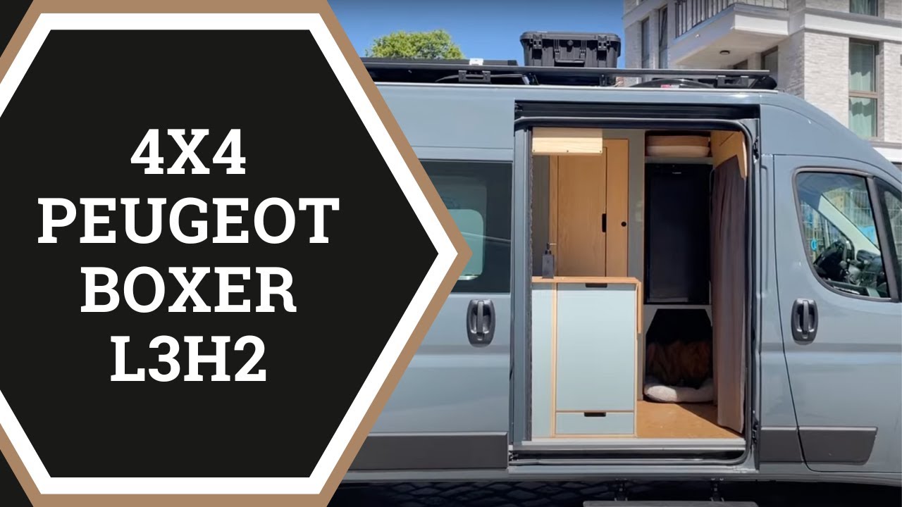 Raumwunder unter 6m! | Flexibler 4x4 Peugeot Boxer L3H2 Camperausbau | Flexibler Allrounder