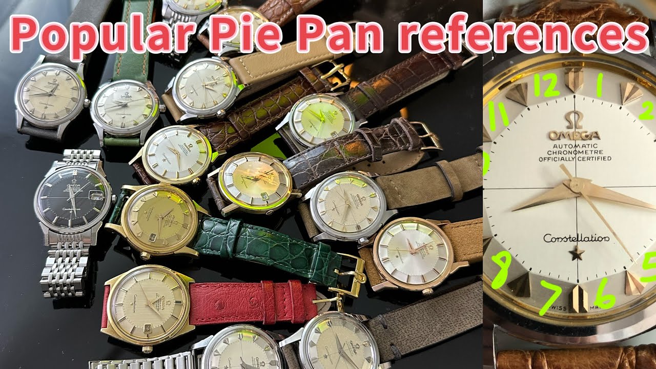 Did you know that MORE THAN A DOZEN Omega Constellation references come with the Pie Pan dial?