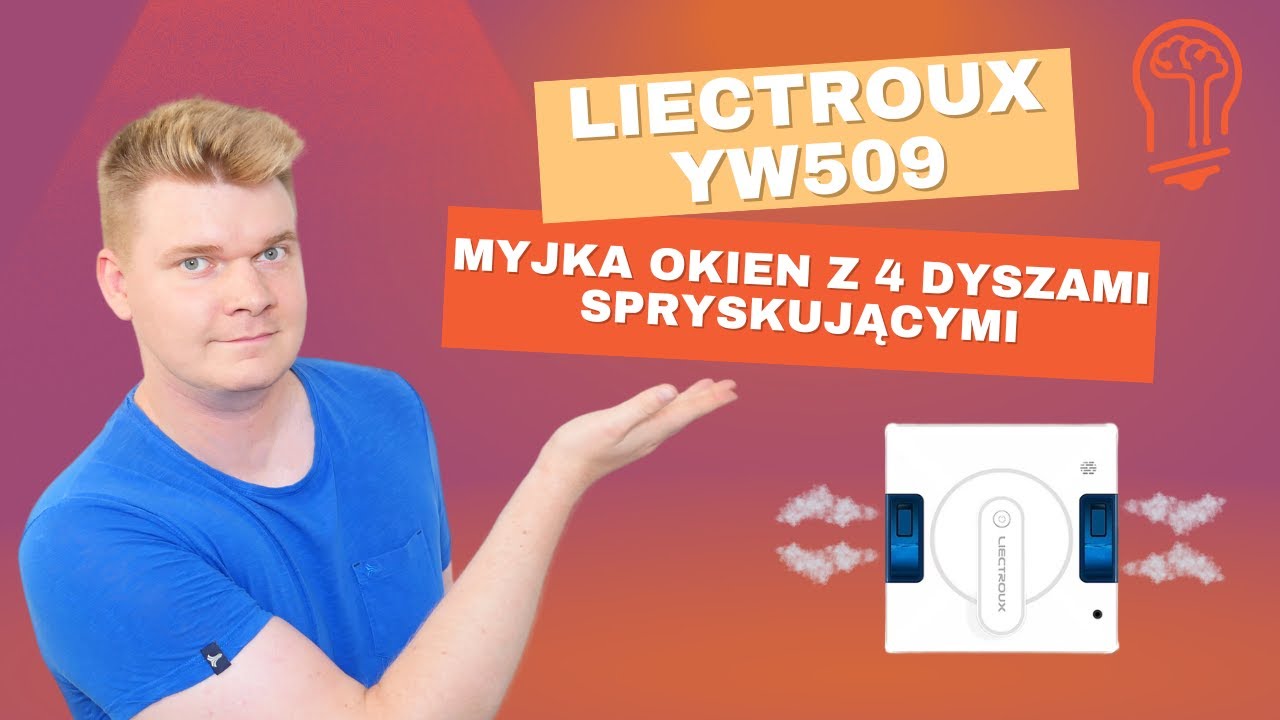 Liectroux YW509 &ndash; myjka do okien z 4-kierunkowym strumieniem i aplikacją. Czy naprawdę działa? 😏
