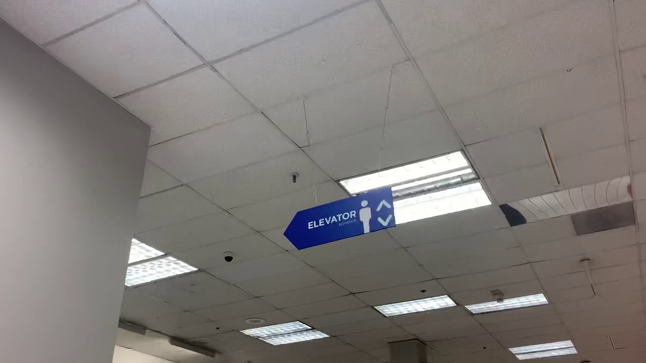 Otis hydraulic elevator @ Former Sears Westland Mall Hialeah, FL