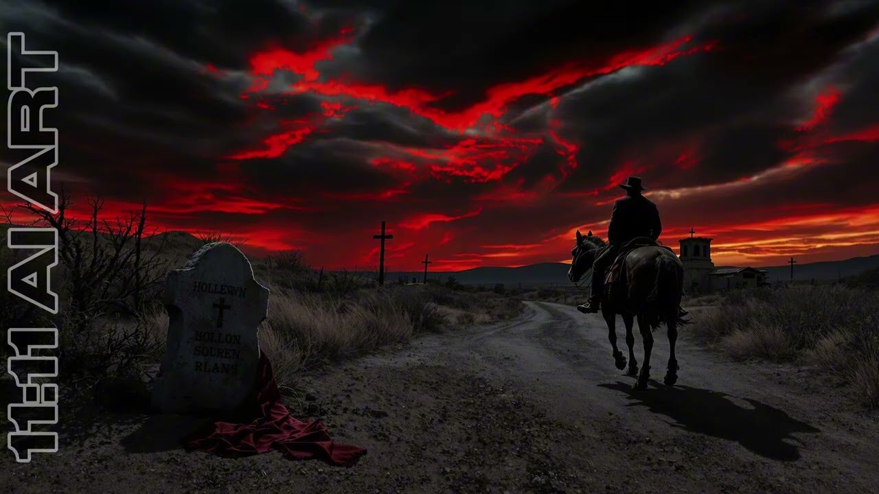 Ashes on the Trail | Dark Country Western Ballad | Outlaw Americana Song