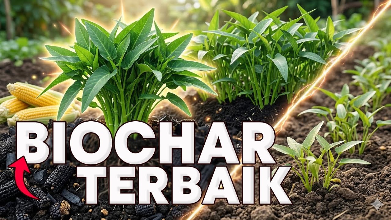 Ternyata, Biochar dari Tongkol Jagung yang Paling Baik! (Tidak Banyak Dibicarakan Orang)