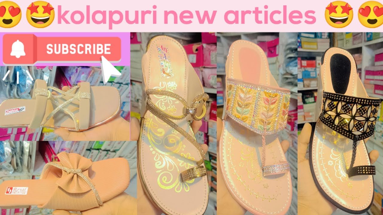 Fancy kolapuri new articles latest collection 😍😍 #youtube #footwear 